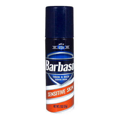 Barbasol Shaving Cream Sensitive Skin 10oz