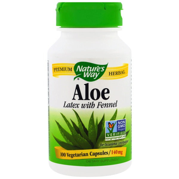 NATURE'S WAY ALOE VERA,LATEX,FENNEL