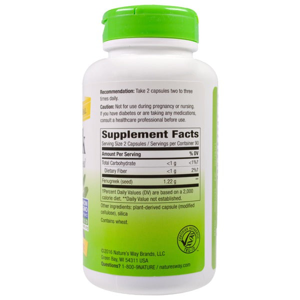 NATURE'S WAY FENUGREEK SEED