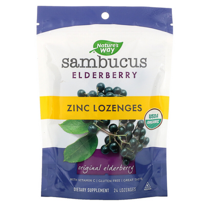 NATURE'S WAY LOZENGE,OG2,SAMBUCS ZINC