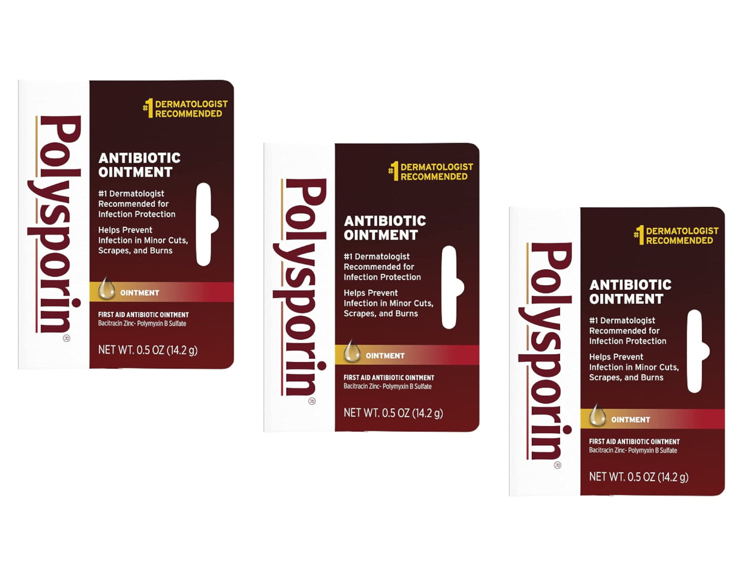 POLYSPORIN OINT FOIL PKT 144X0.03 OZ UD