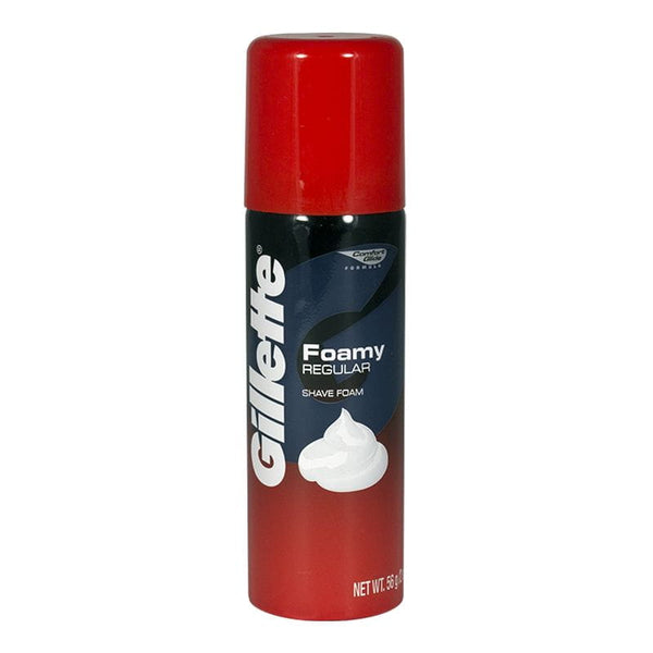 GILLETTE FOAMY REG SHAVE FOAM 2OZ