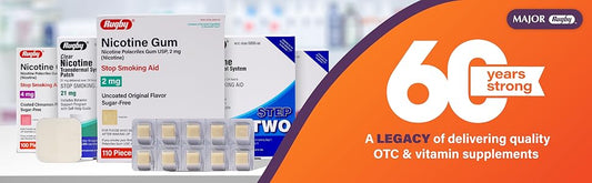 NICOTINE GUM 4MG CM 40CT RUGBY