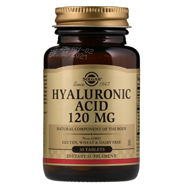 SOLGAR HYALURONIC ACID,120 MG