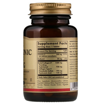 SOLGAR HYALURONIC ACID,120 MG