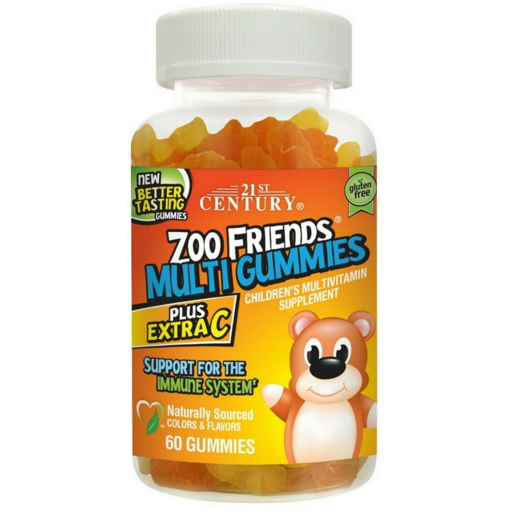 ZOO FRIEND MULTI VITAMIN GUMMY 60CT 21ST