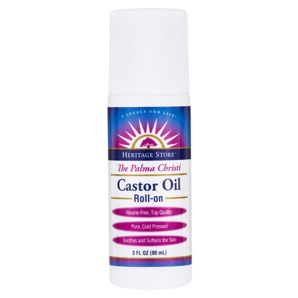 HERITAGE STORE CASTOR OIL,ROLL-ON