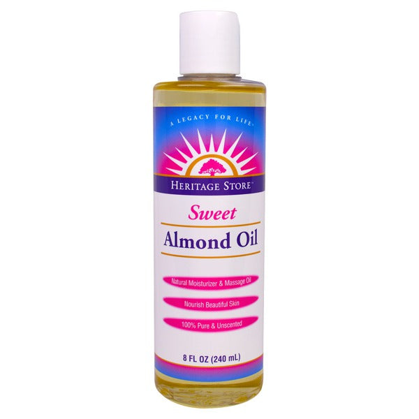HERITAGE STORE SWEET ALMOND OIL