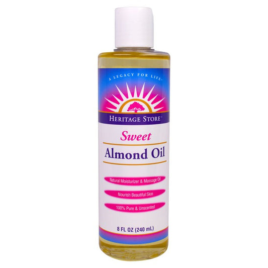 HERITAGE STORE SWEET ALMOND OIL