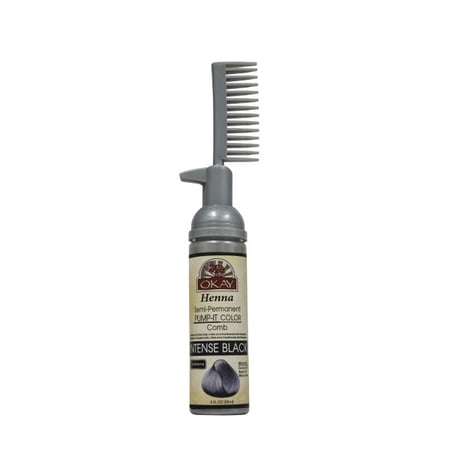 OKAY HENNA COLOR SOFT BLACK 2OZ
