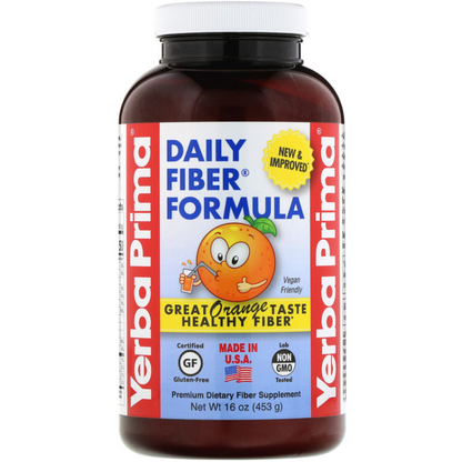 YERBA PRIMA DAILY FIBER ORANGE