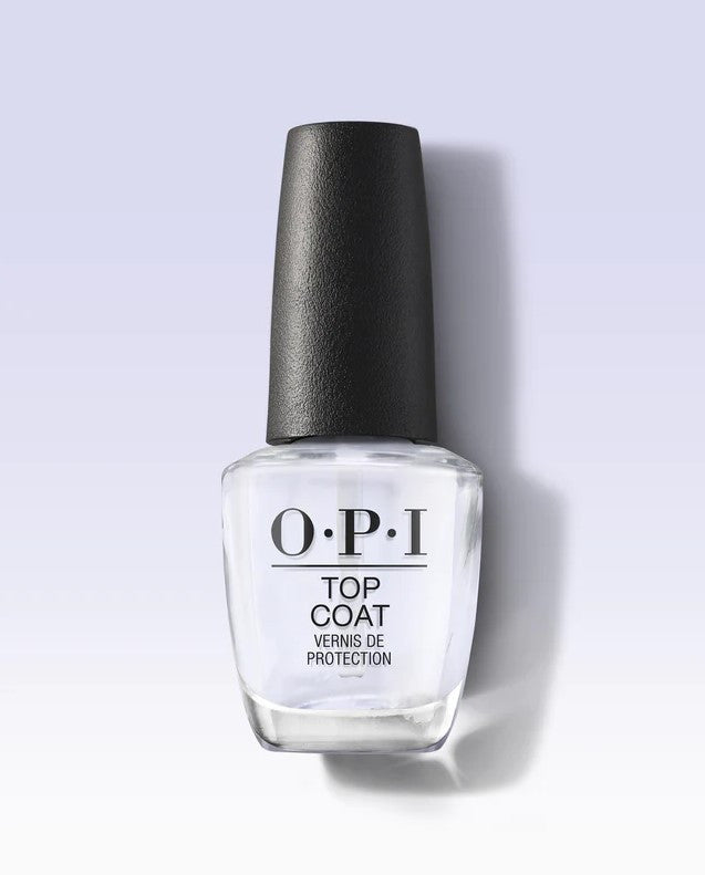 OPI Nail Lacquer Natural Top Coat - Clear, 0.5 fl oz