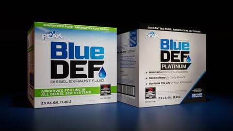 PEAK Blue Def Diesel Exhaust Fluid, 2.5 gallons