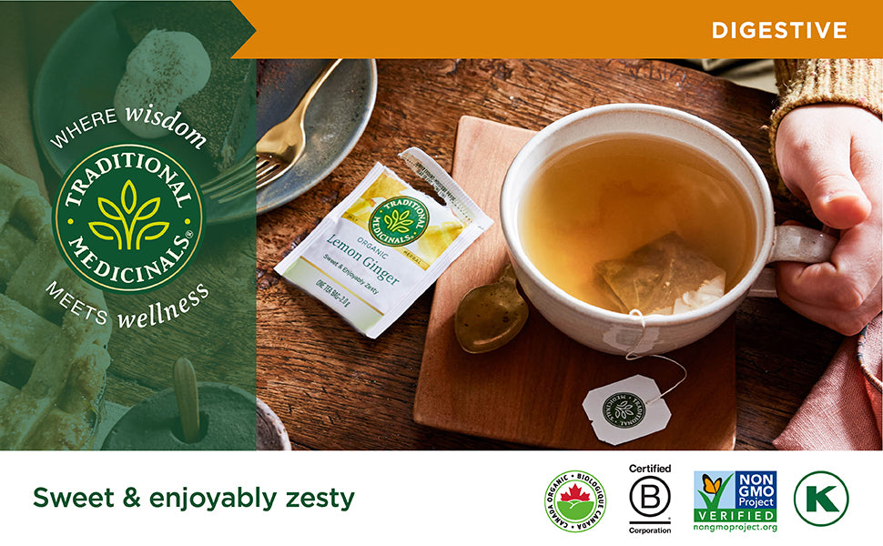 TRADITIONAL MEDICINALS TEA,OG2,GREEN W/LEMONGRS