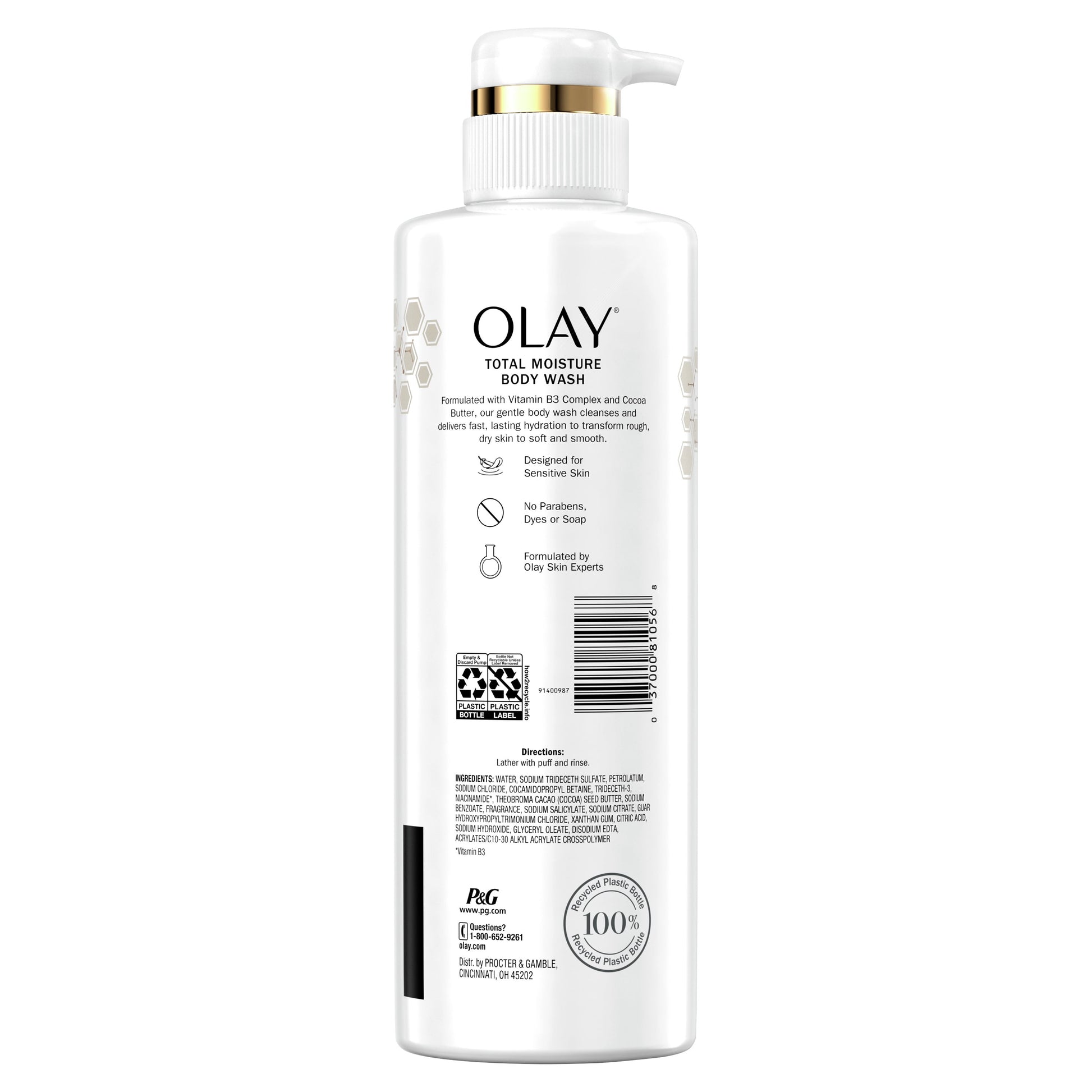 OLAY ROUGH DRY SKIN BODY WASH 20OZ