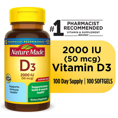 VITAMIN D 50 MCG TAB 500