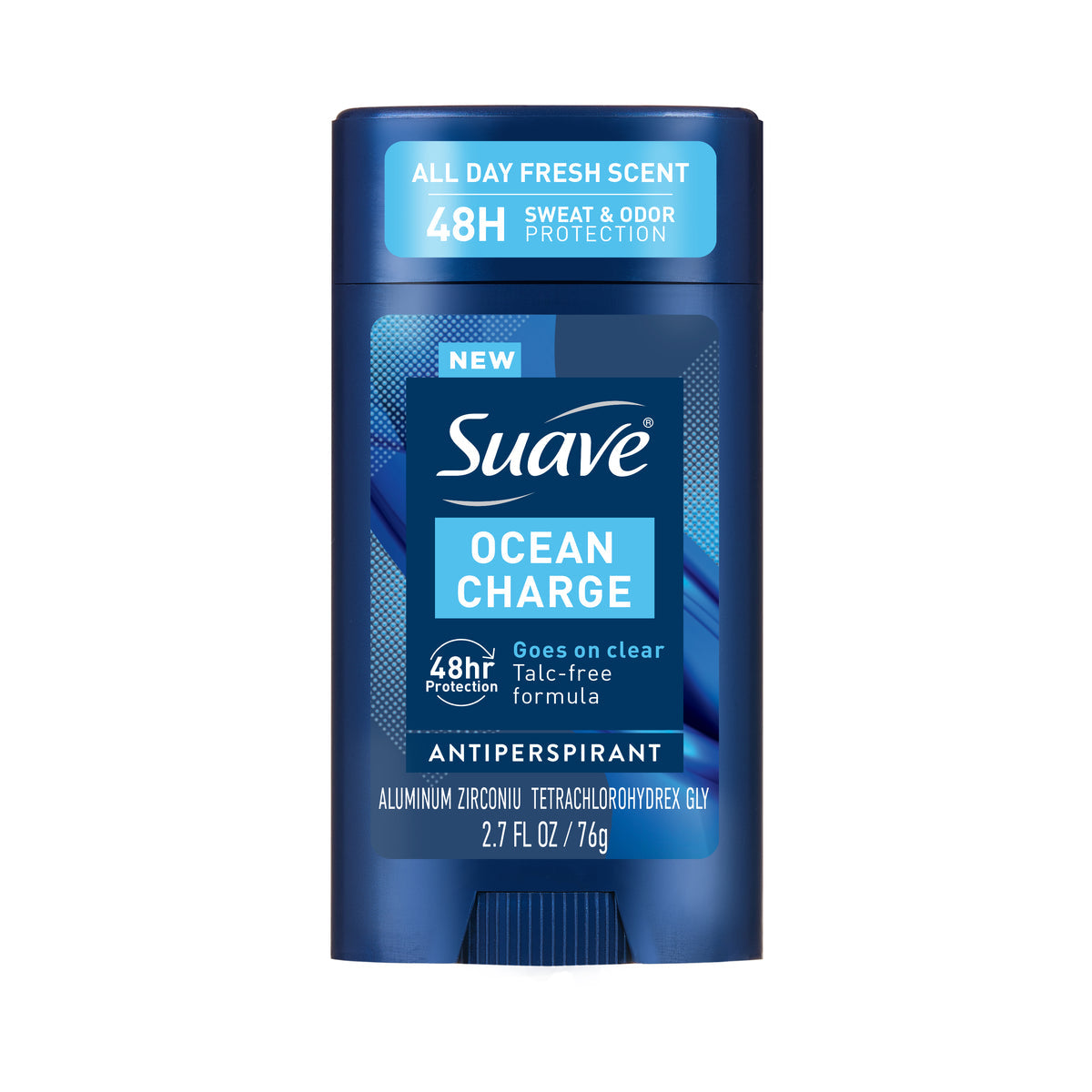 Suave Mens Deodorant 2.7oz 48Hr Ocean Charge