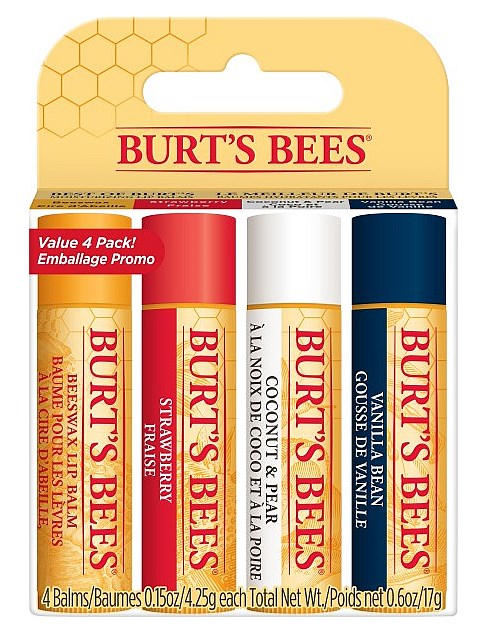 Burts Bees Lip Balm Best Of Burts 4 Pack (4in)