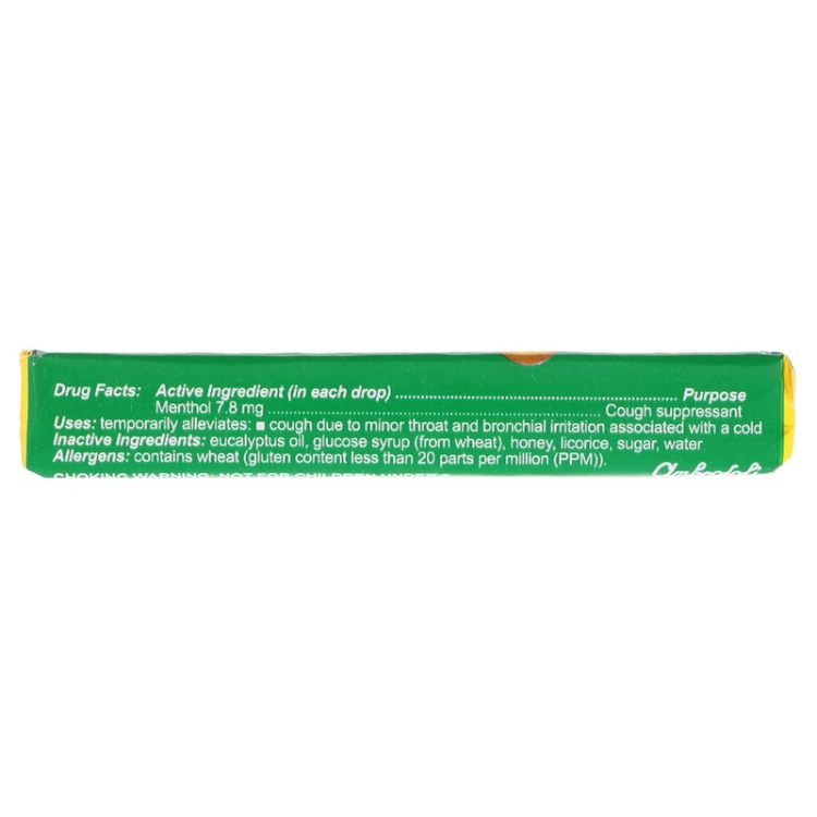 HONEES COUGH DROPS,MENTHOL