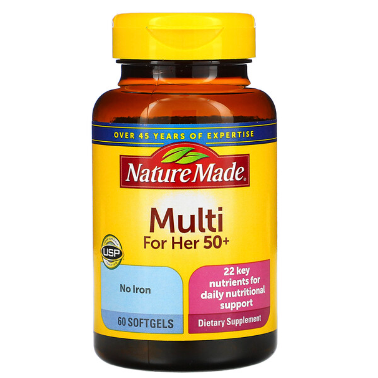 ADVANCED MULTI 50+ HER GMY 84CT NAT MADE