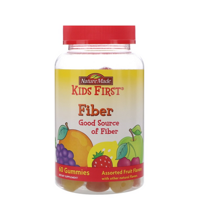 KIDS FIRST FIBER GUMMIES 60CT NAT MADE