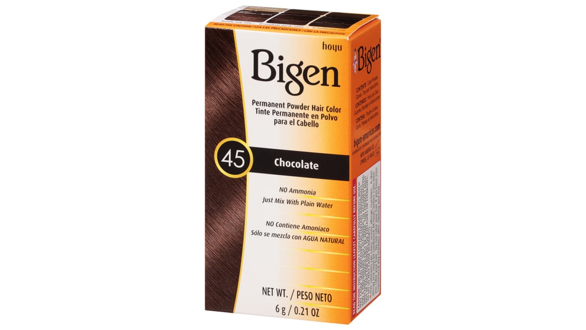 BIGEN HAIR COLOR 45 CHOCOLATE