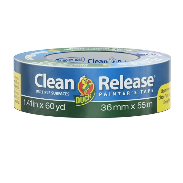 DUCK Clean Release Painter's Tape - Blue, 0.94" x 60 yds