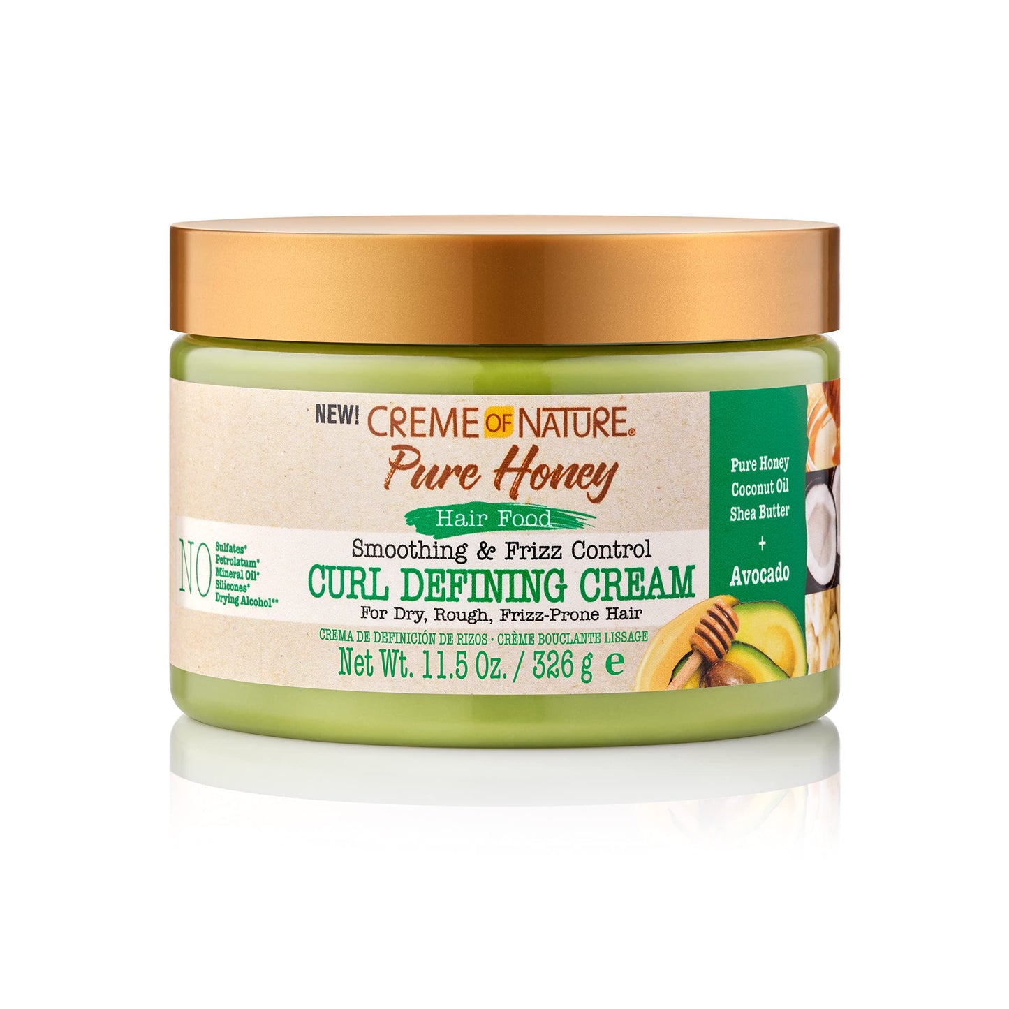 Creme Of Nature Pure Honey Avocado Curl Cream 11.5oz