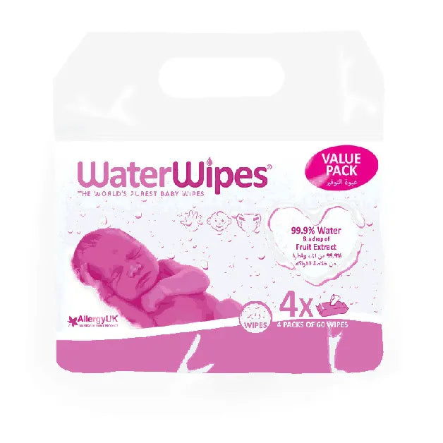 WATERWIPES BABY PA 60