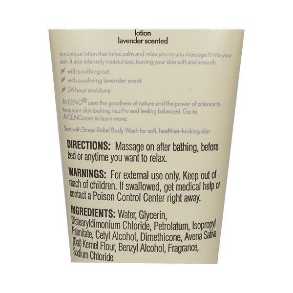 AVEENO LOTION STRESS RELIEF 12OZ