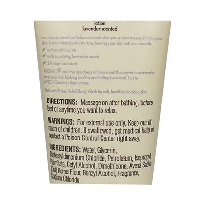 AVEENO LOTION STRESS RELIEF 12OZ