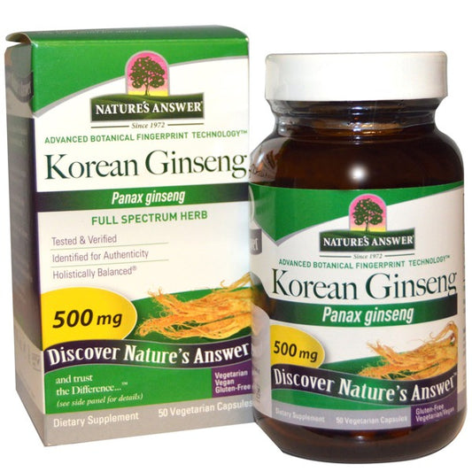 NATURE'S WAY GINSENG,KOREAN