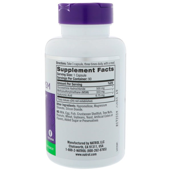 NATROL GLUCOSAMINE/CHONDRTN MSM
