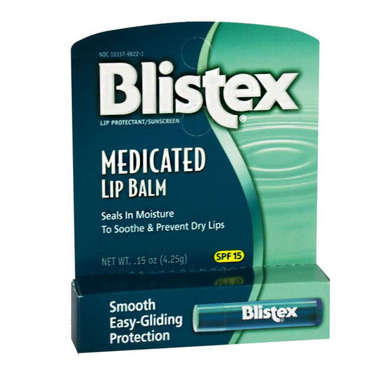 BLISTEX MEDICATED LIP BALM PACK 3X0.15OZ