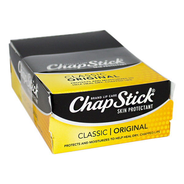 CHAPSTICK PF LIP BALM REG CARD 12X0.15OZ