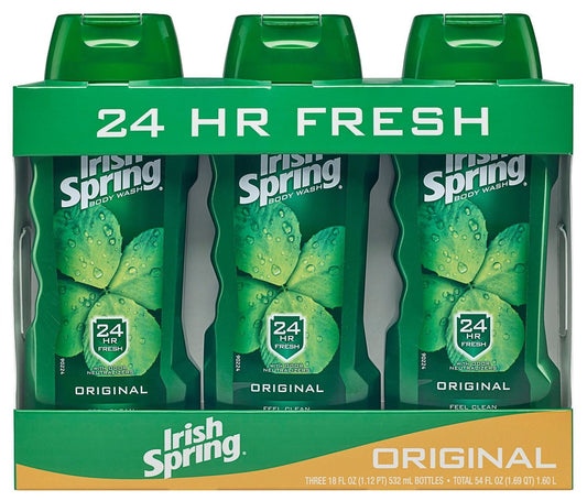 IRISH SPRING BODY WASH ORIGINAL 18OZ