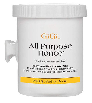 Gigi Microwave All Purpose Honee Wax Formula 8oz Jar