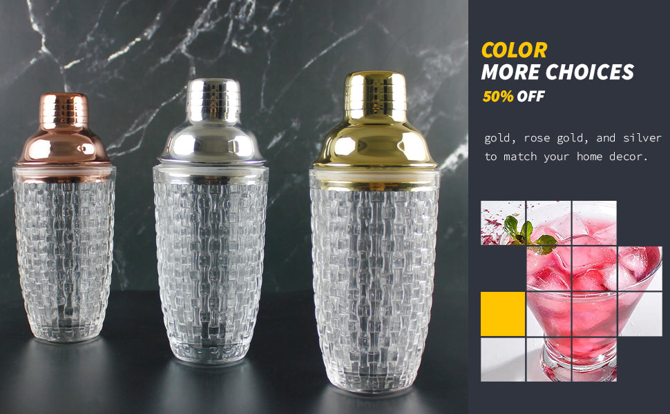 HD 24OZ GLASS CKTL SHAKER