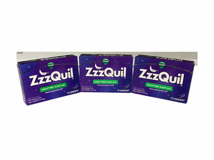 VICKS ZZZQUIL LQ50MG 354ML CH/HNY