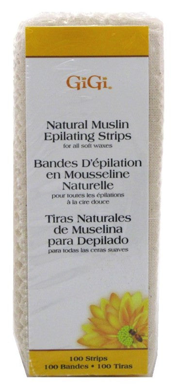 Gigi Strips Muslin Large 100 Count
