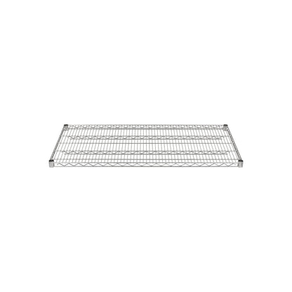 WIRE SHELF 18"X48" STAINLESS 4 CT DS