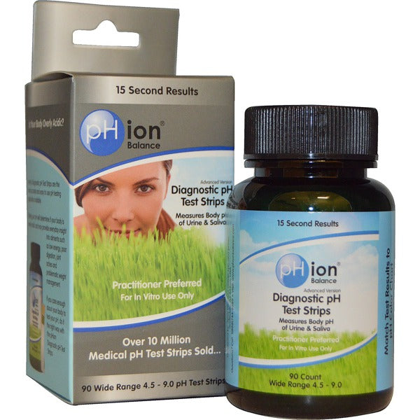 PHION BALANCE DIAGNOSTIC PH TEST STRIPS