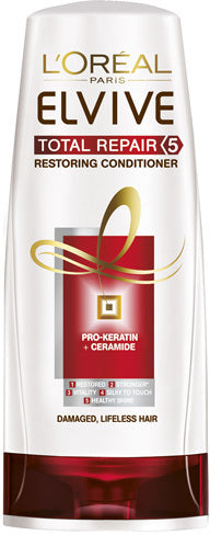L'ORÉAL PARIS Elvive Advanced Haircare Total Repair 5 Restoring Conditioner, 12.6 fl. oz.