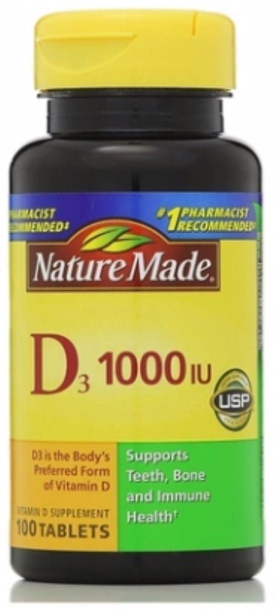 VITAMIN D TB 1000U 100