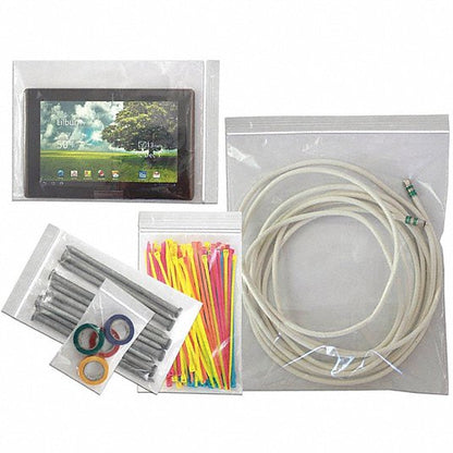BAG ZIP WHT BLOCK 2ML 6X9 1000CT RD PLS