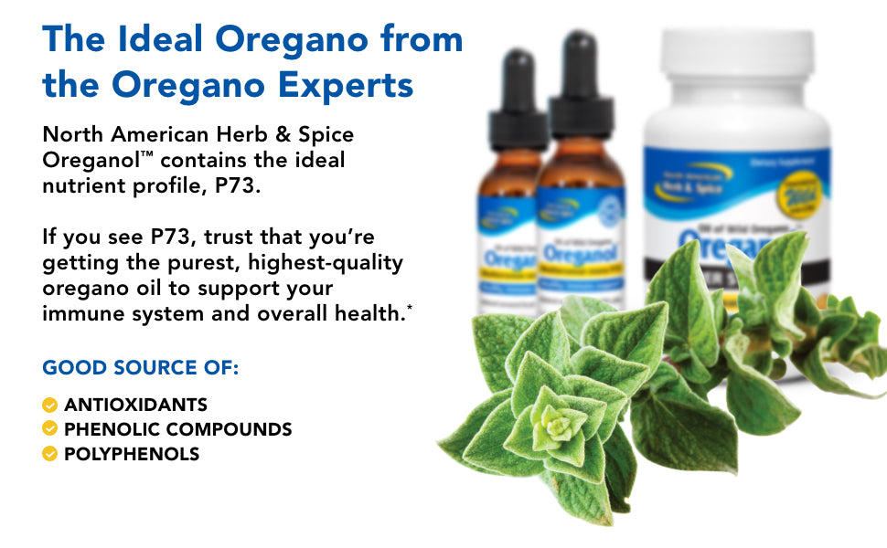 NORTH AMERICAN HERB & SPICE OREGANOL GELCAPS