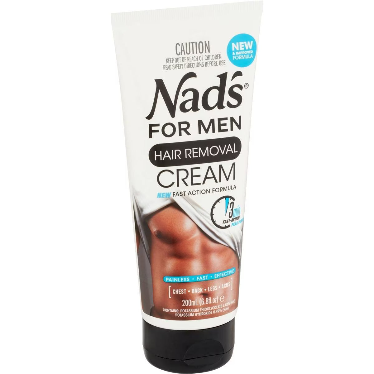 Nads Mens Hair Removal Cream 6.8oz Tube