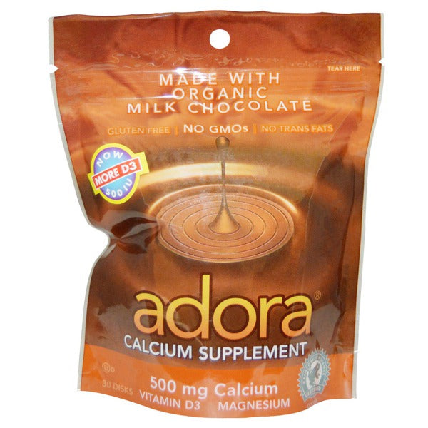 ADORA CHOC DISK,MILKCHC,CALC