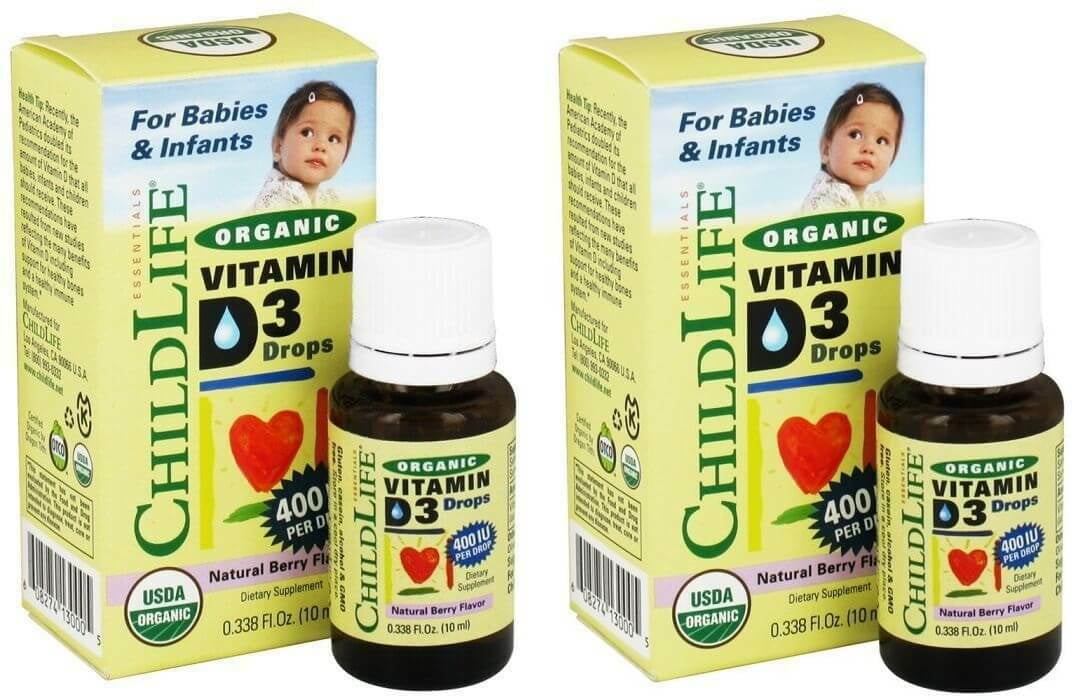 CHILDLIFE ESSENTIALS VIT D3 DROPS,BERRY,1FZ