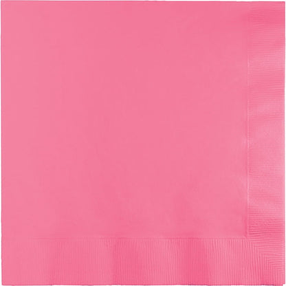 SENSATIONS Dinner Napkins - Candy Pink, 40 count